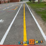 50m Corridors - Painted lines